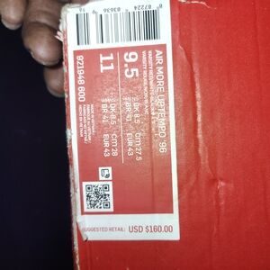 Nike Air More Uptempo '96 Red Box